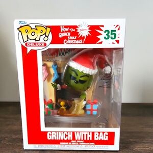 Funko Grinch Coming Down The Chimney